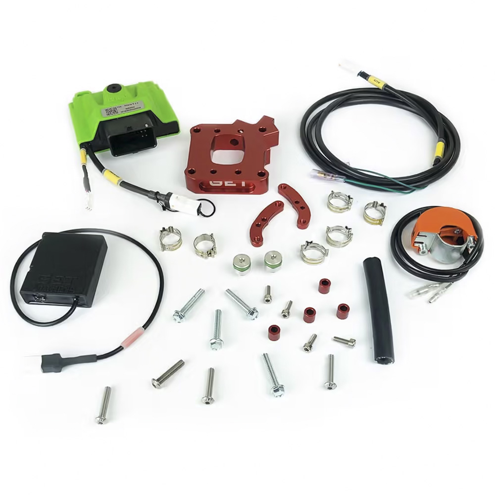 GET 2 STROKE ECULMB EFI KTM/HQV/GAS EXC/TPI/TE/EC 250 20-23 RACE KIT (ECU,MAP SWITCH, WIFI COM +INJ SUPPORT KIT)